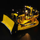 add lights to lego technic cat d11t bulldozer 42131