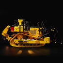 lego cat d11t bulldozer 42131 lighting system