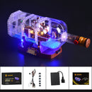 Lego Light Kit For Ship in a Bottle 21313  Lightailing