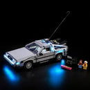 Lego Back to the Future Time Machine with light kit