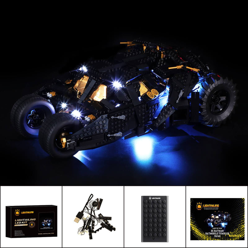 lightailing light kit for lego batman tumbler 76240