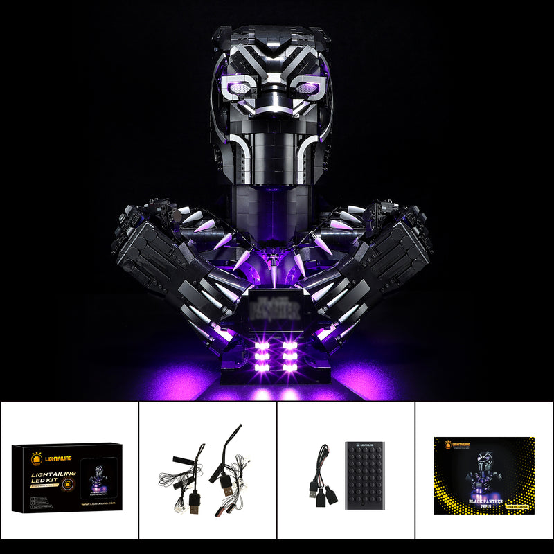 Lightaling Lego Black Panther 76215 lights