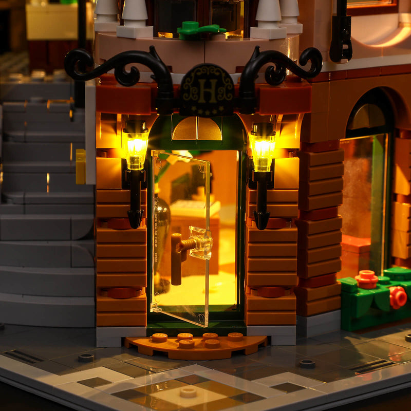 door lamp of the LEGO Boutique Hotel