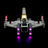 lighting Lego Luke Skywalker’s X-Wing Fighter 75301 