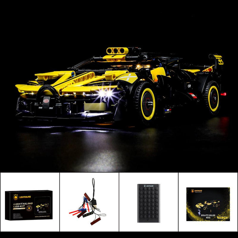 Light Kit For Lego Bugatti Bolide 42151(Best Deal) – Lightailing