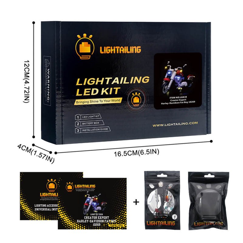 Lego Light Kit For Harley Motorcycle 10269  Lightailing