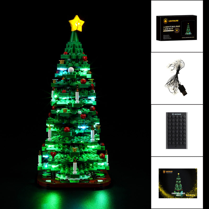 lightailing light kit for Lego Christmas Tree 40573