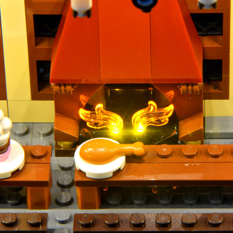 hogwarts lego lights