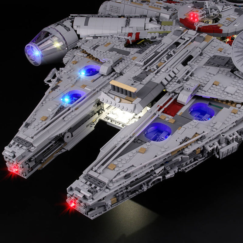 LED Light Kit for Millennium Falcon Compatible With LEGO® 75192