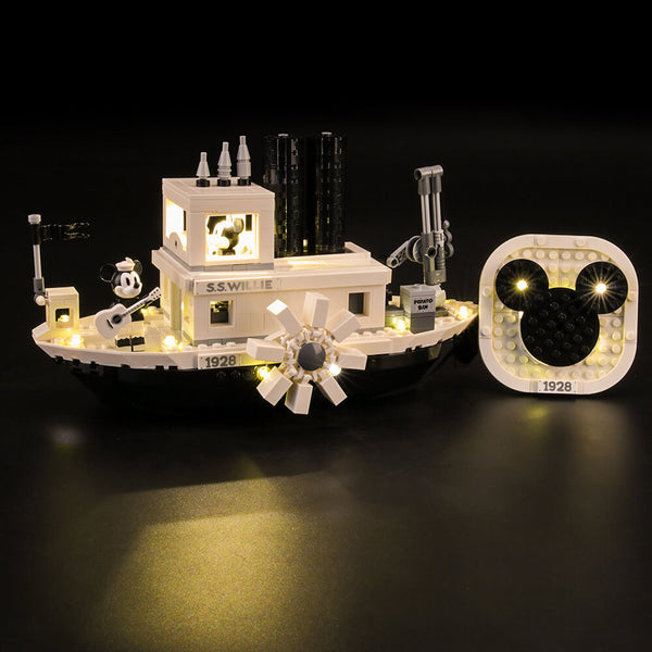Lego Light Kit For Steamboat Willie 21317  Lightailing