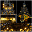 add led lights to Lego Eiffel Tower 10307