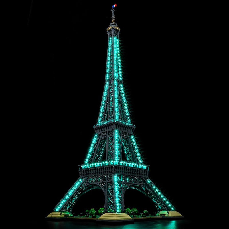 Briksmax Light Kit For Eiffel Tower 10307 With RGB Remote