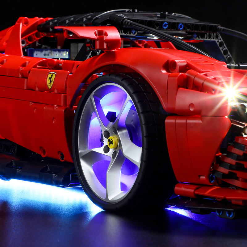 Shop Lego Ferrari Daytona SP3 42143 Light Kit(Best Deal) – Lightailing