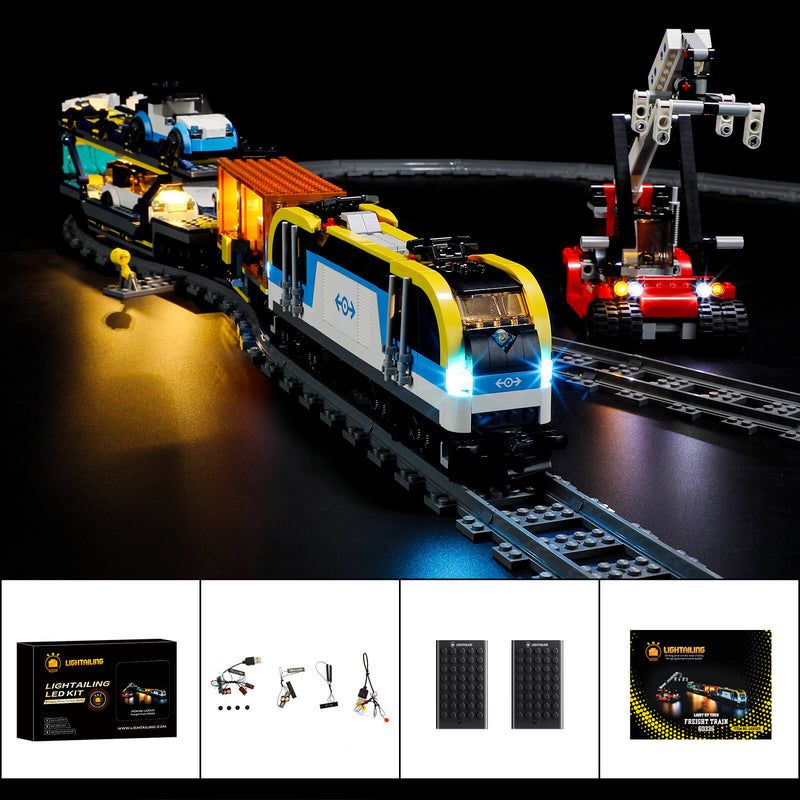 LEGO 60336 instructions - City - Freight Train 