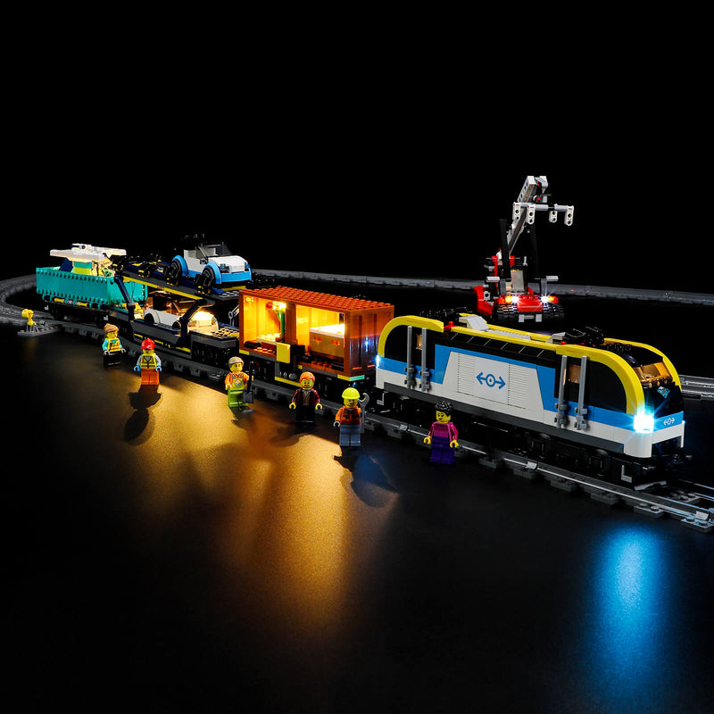 Freight Train 60336 Lego light kit
