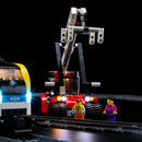 Light up lego Freight Train 60336 reach stacker