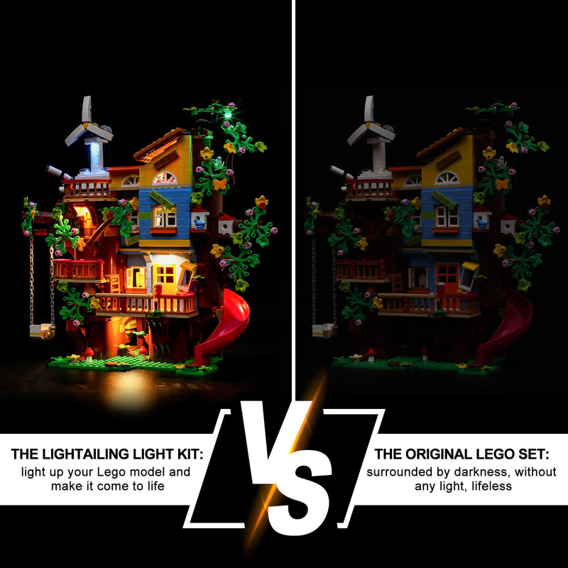light up lego Friendship Tree House 41703 Lego light kit