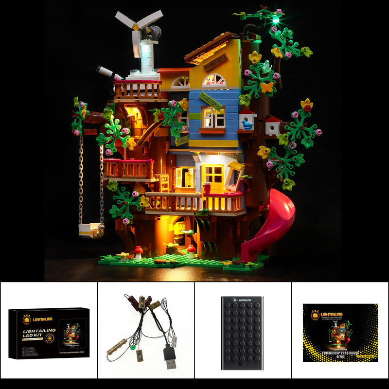  Friendship Tree House (41703) toy light kit from lightailing