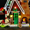 light up lego gingerbread house door lamp