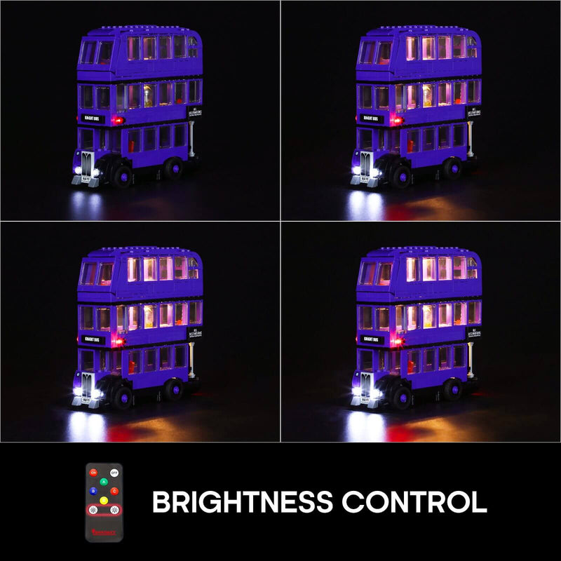 Light Kit For The Knight Bus 75957(Remote Control)