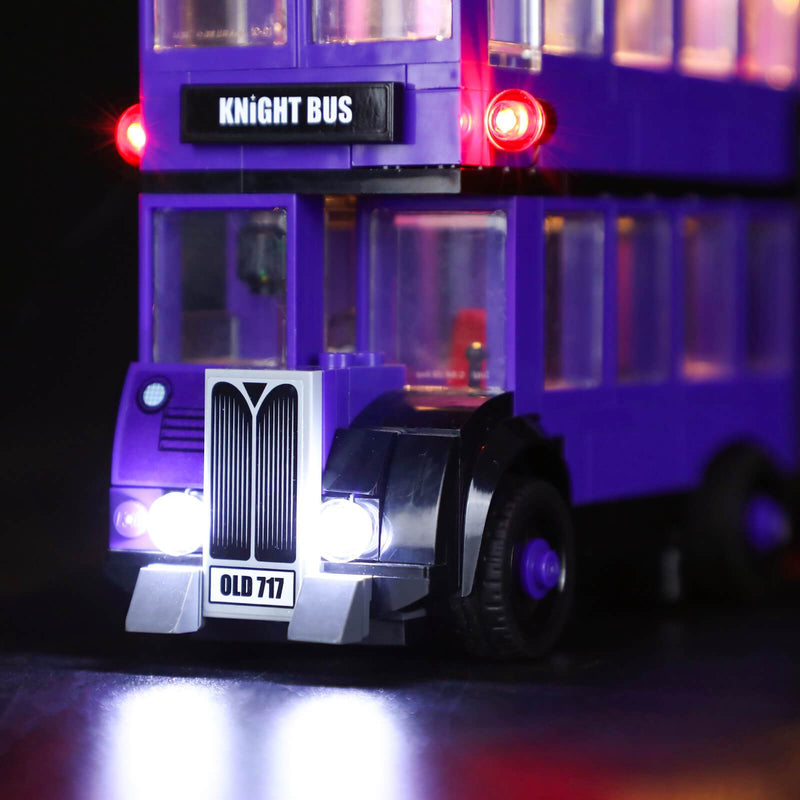 light up harry potter knight bus lego set