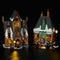 add led lights to lego hogsmeade village visit