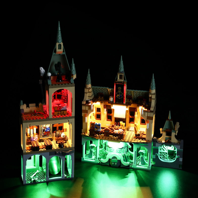 hogwarts chamber of secrets lego lighting set