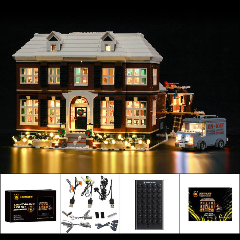 Light Kit For LEGO Home Alone 21330 Lightailing – Lightailing