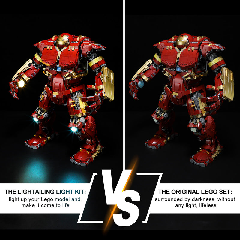 Lego Hulkbuster 76210 night mode