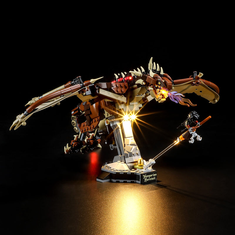 Lego Hungarian Horntail Dragon 76406 light kit
