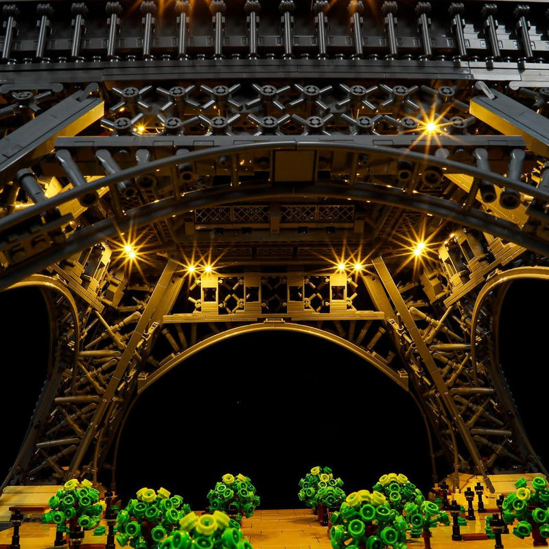 LocoLee LED Light Kit for Lego 10307 Eiffel Tower Decor Lighting Set With  Music