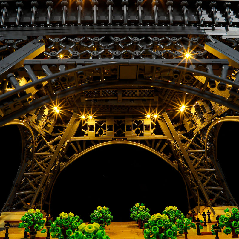 Eiffel Tower 10307 Lego lighting