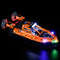 add led lights to lego technic 42120 rescue hovercraft 