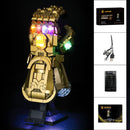 Infinity Gauntlet 76191 light kit from Lightailing