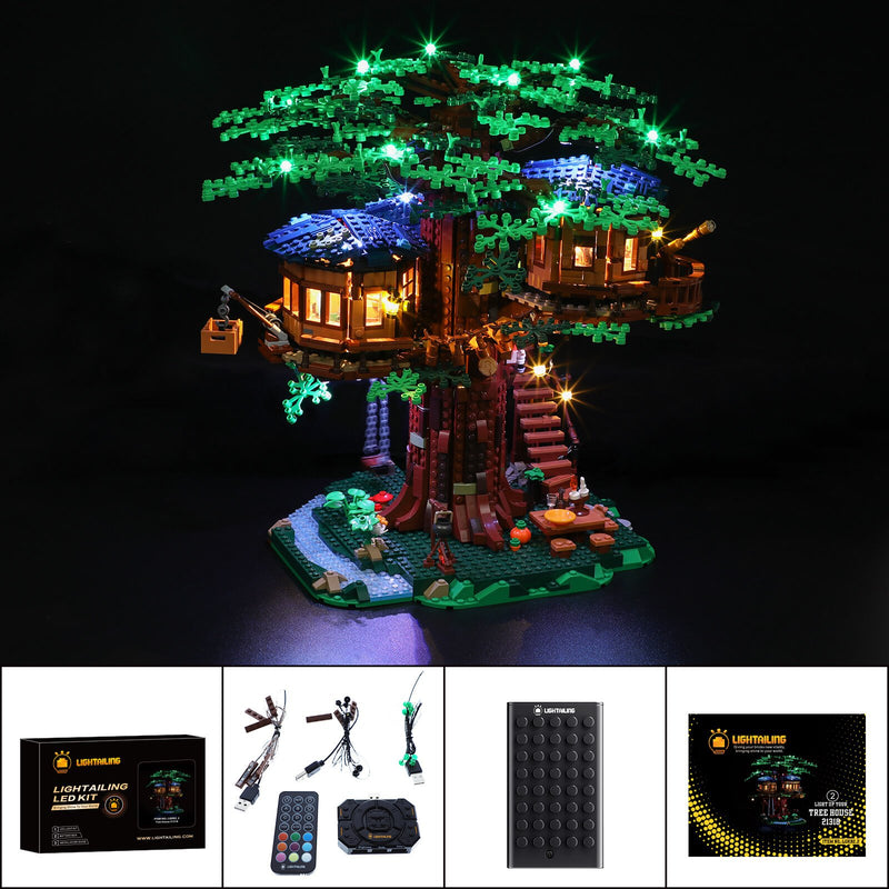 Lightailing lego ideas treehouse light kit