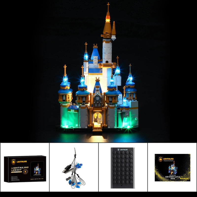 Lightailing light kit for lego mini castle 40478
