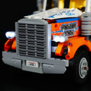 light up headlights of lego 42128 tow truck