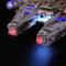 lego millennium falcon lighting system