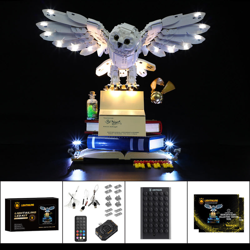 light up Harry Potter Hogwarts Icons Collector’s Edition WITH Lightailing