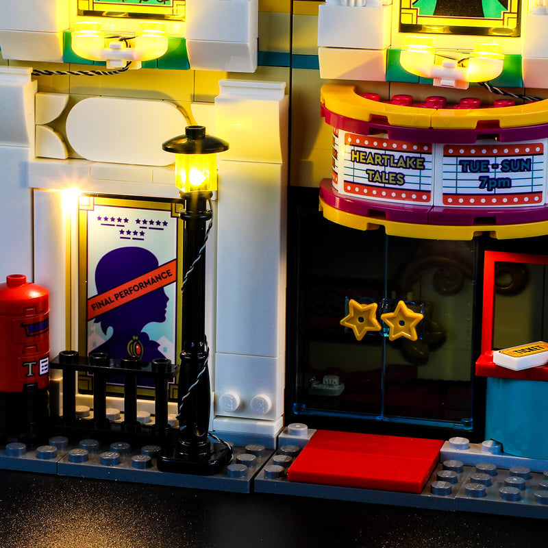 41714(Amazing Light School Kit Mode) Night Lightailing Theater For Andrea\'s – Lego