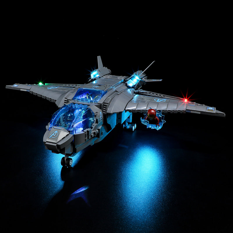 The Avengers Quinjet 76248 light kit