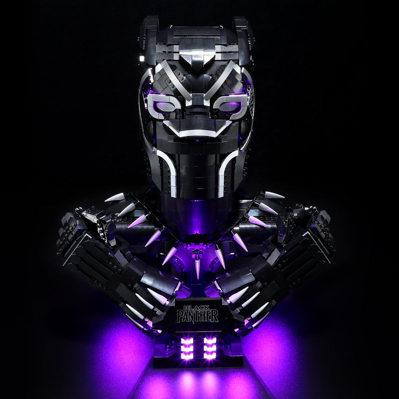 Compatible Light Kit For Lego Black Panther 76215 – Lightailing