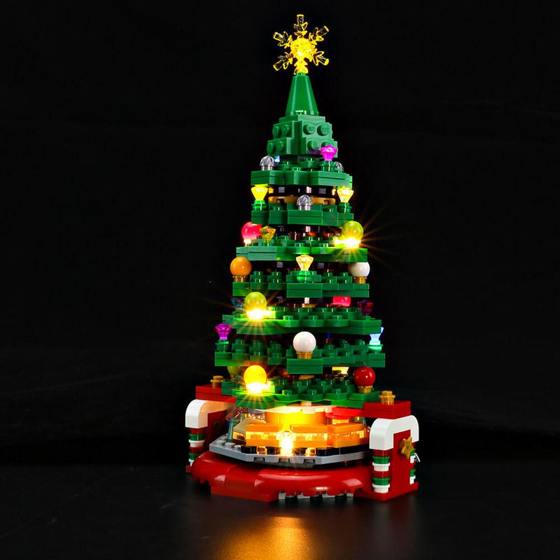 Light Kit For Lego Creator Christmas Tree 40338 (Flashing!) – Lightailing