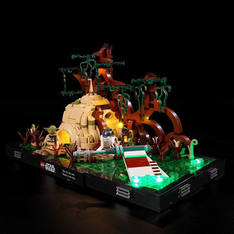Lego Dagobah Jedi Training Diorama 75330 Light Kit(Don't Miss Out