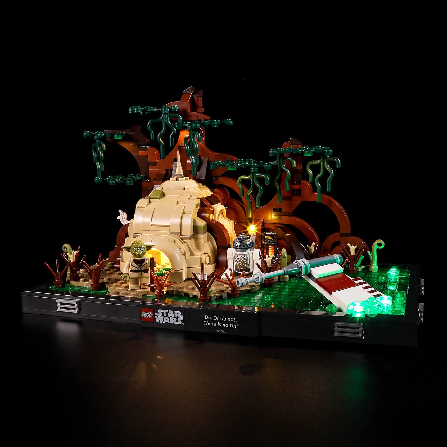 LEGO Star Wars Diorama Collection 75330 Dagobah Jedi Training review
