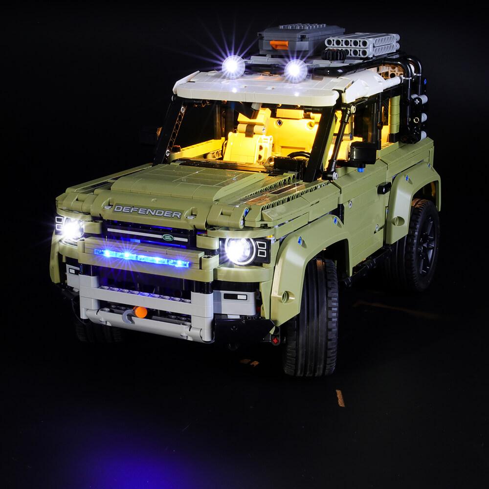 Kit de luces Lego Land Rover Defender 42110 (Excelente relación calidad-precio) – Lightailing