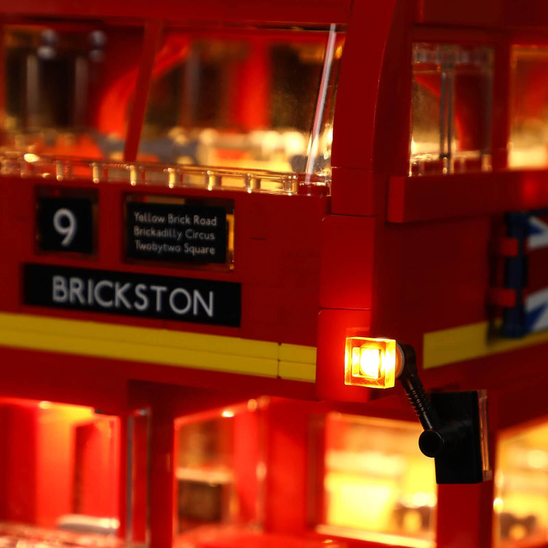 add lights to lego london bus