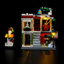 add led lights to Lego Downtown Noodle Shop 31131