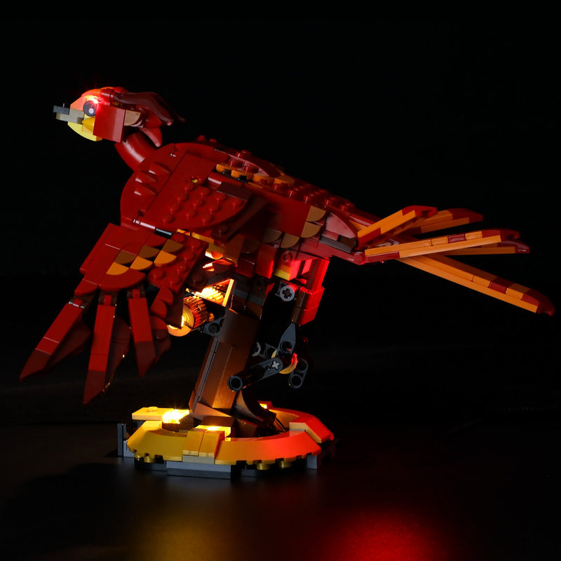 backside of lego fawkes dumbledore's phoenix