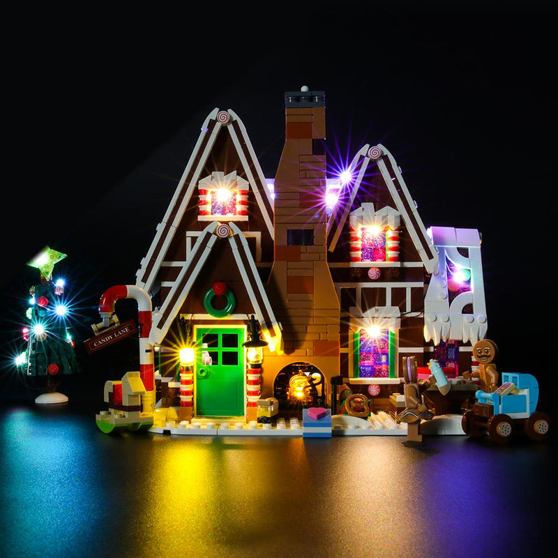 BRIKSMAX LED Lighting Kit for Christmas Tree - Compatible with Lego 40338 Building Blocks Model- Not Include The Lego Set